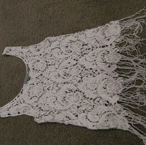 Lace tank top
